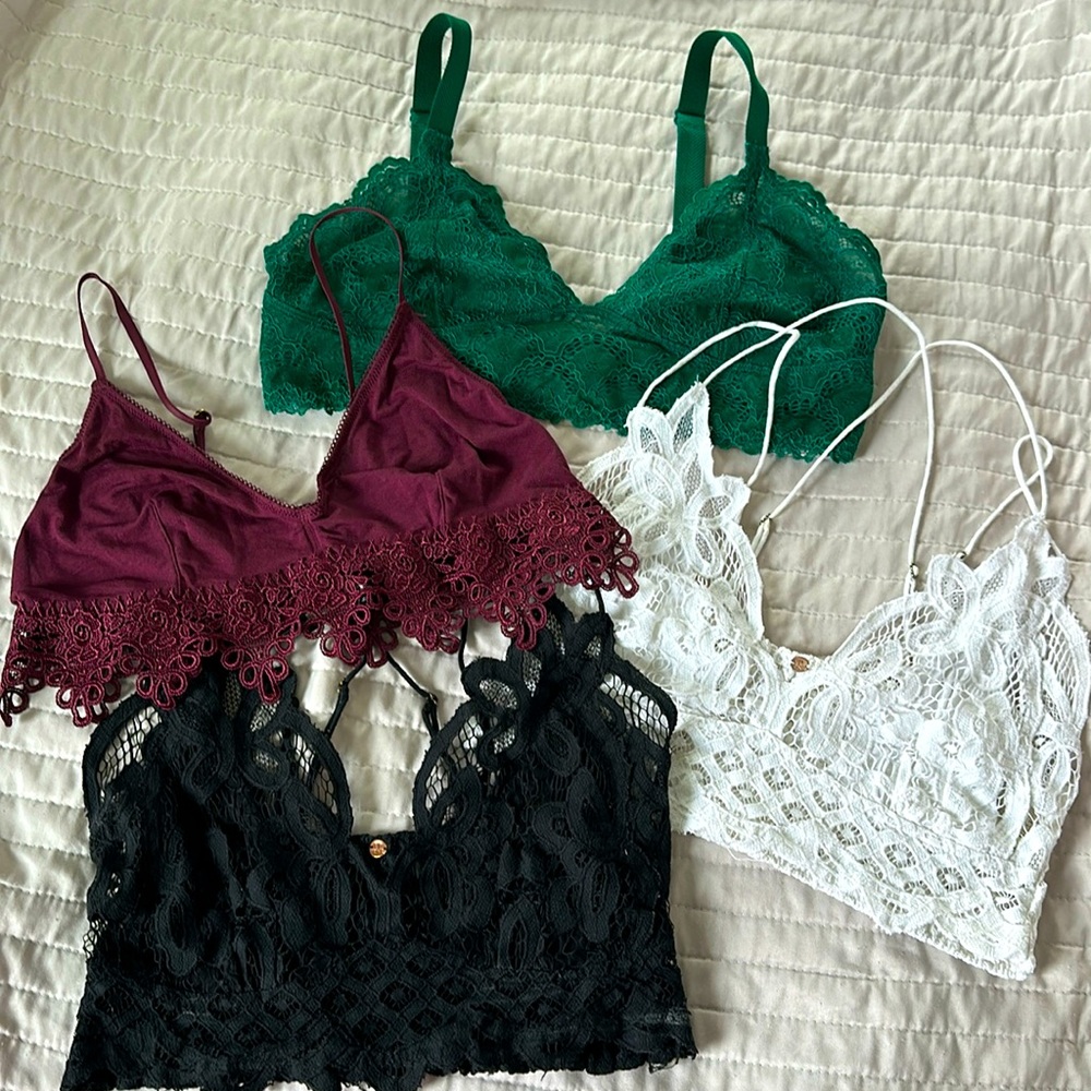 Free People bralette bundle